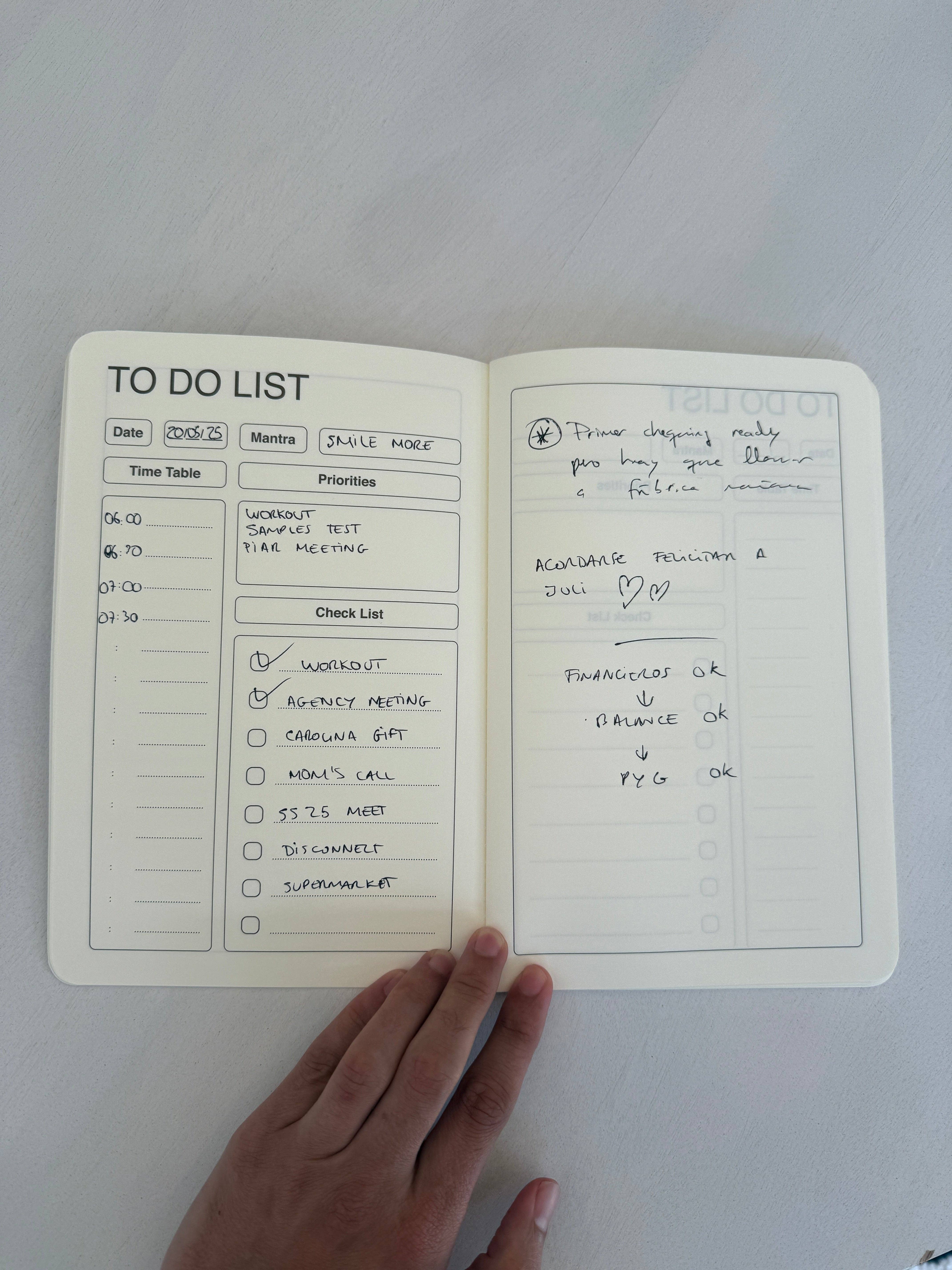 Verb to do - Wholesale Planner - TO DO LIST3
