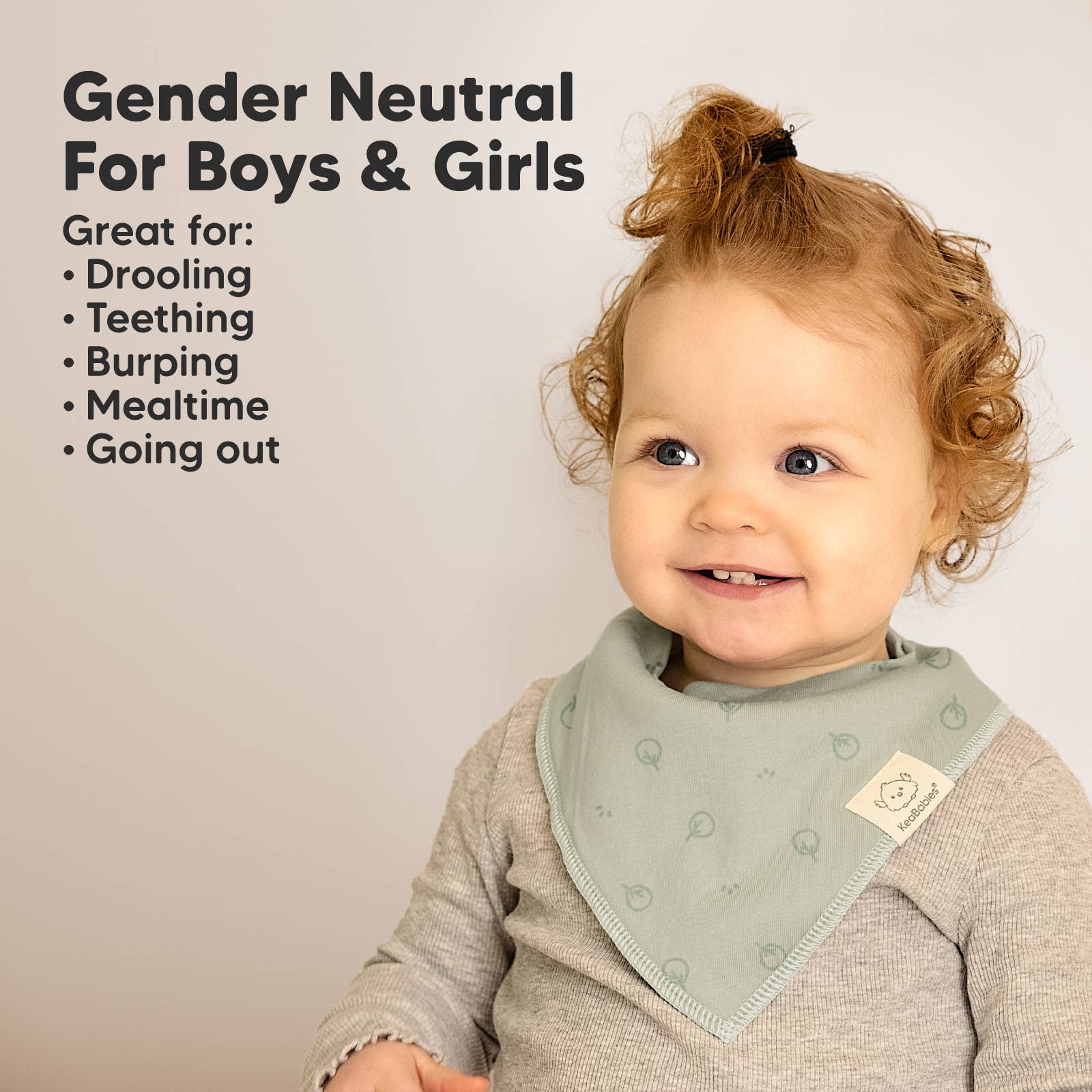 Nordic 8-pack Baby Bandana Bibs for Boys and Girls for wholesale on Faire4