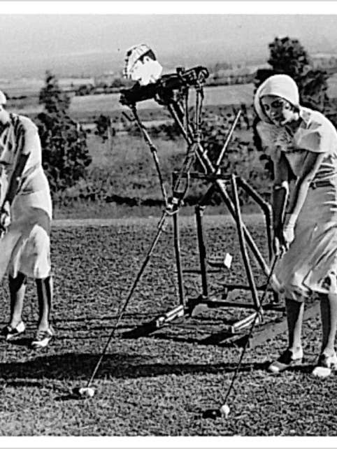 Golf Lesson Postcard for wholesale by Pomegranate