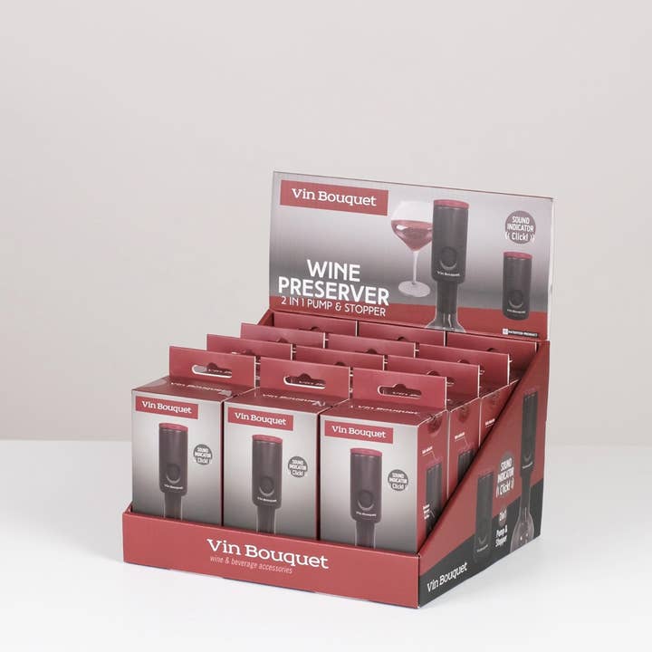Vin Bouquet (Find It Import & Export Sl) - Wholesale Wine Stopper - Wine stopper and preservative with sound indicator2