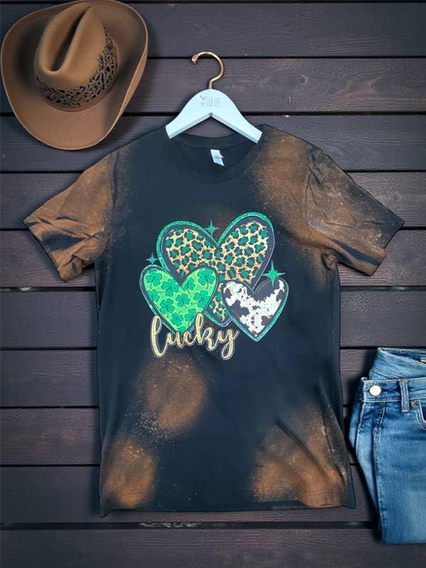 BC BL DTF CORAÇÕES DA SORTE T-SHIRT, T-SHIRTS, CAMISETAS, por atacado de L&B Life