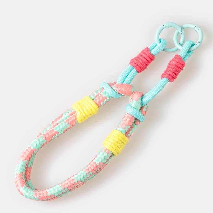 Collections by Fame Accessories - Wholesale Purse/bag accessory – Women’s - Intricate Braided Bungee Cord Bag Charm2