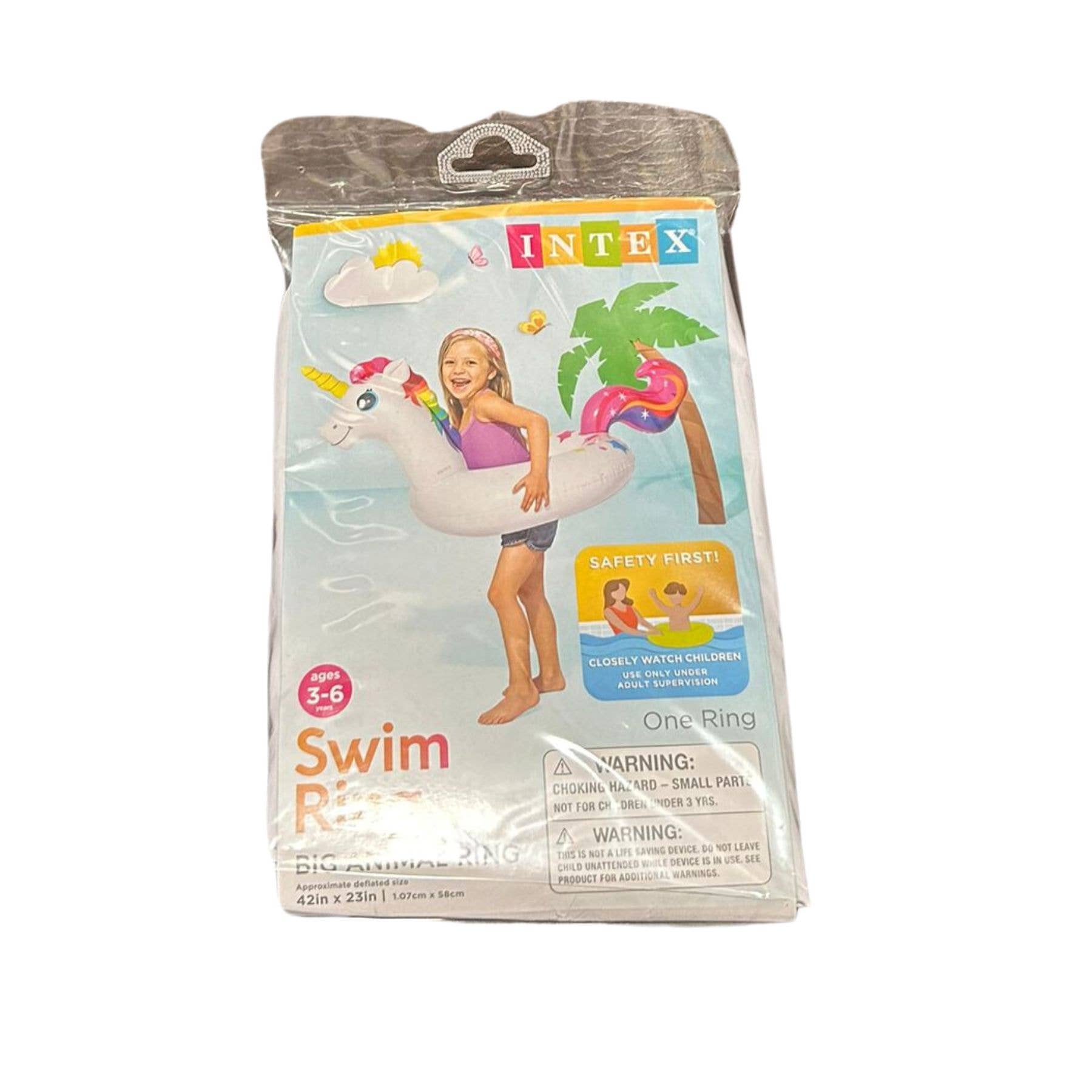 K & S WHOLESALE INC – wholesale Beach/pool toy – Child & baby – INTEX Swimming Ring 2 Styles 144 CT Floor Display5