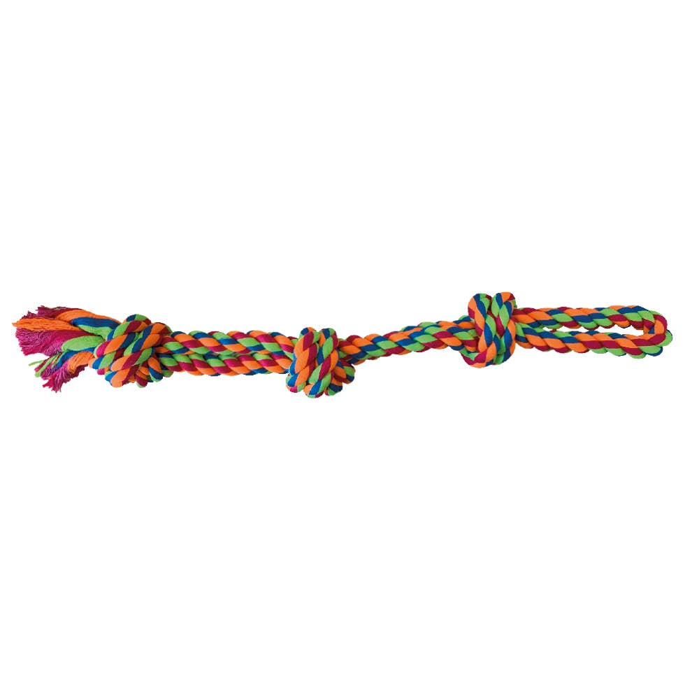 Croci S.p.A. - Wholesale Pet Rope Toy - Dog - Dog toy - 3 Double Knots - Crosses2