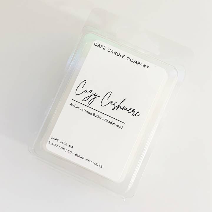Cozy Cashmere - Wax Melts for wholesale by Cape Cod Candle Company