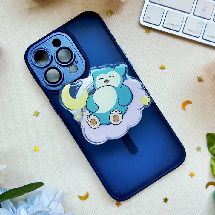 Sleepy Monster Magnetic Phone Grip for wholesale by Angel + Hare