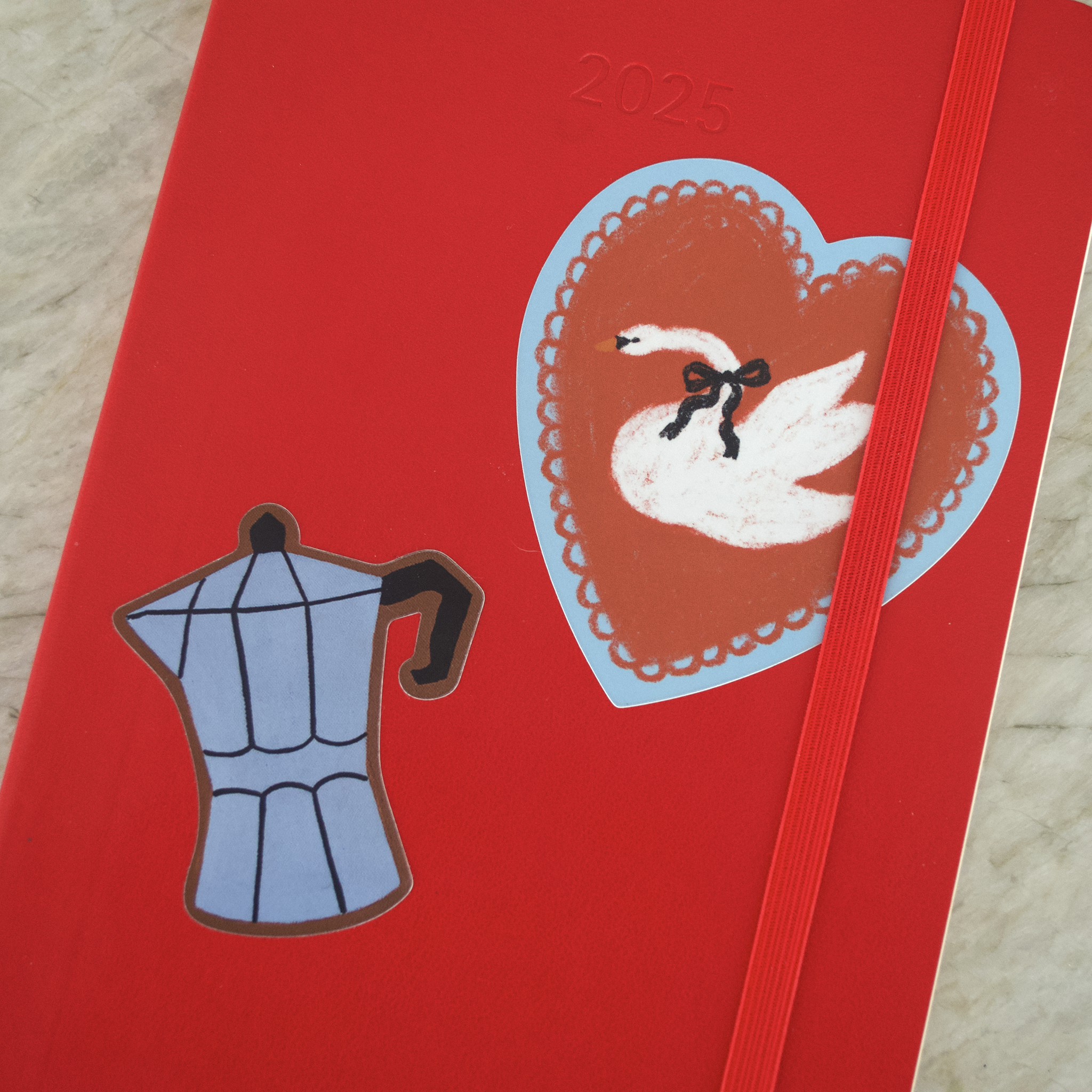 Allison Poplett - Wholesale Sticker - Swan Sticker2