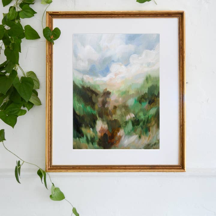 Emily Jeffords - Wholesale Art Print - "You Belong In Lush Places" A Canvas Print by Emily Jeffords3