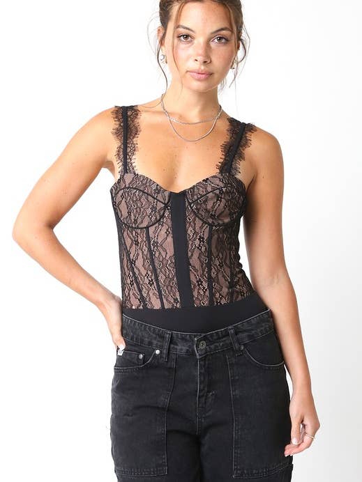 Jackie Bodysuit for wholesale by Olivaceous