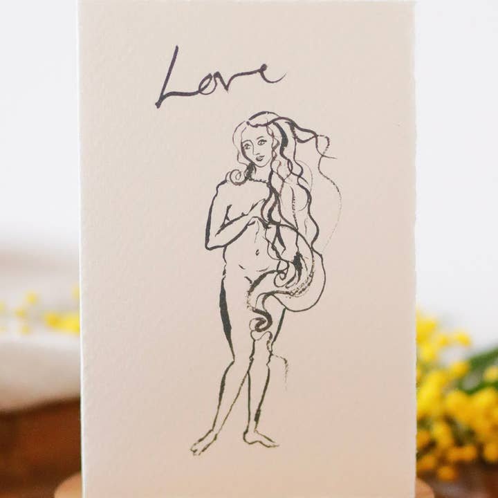 Sophie Amelia Creates - Vendita all'ingrosso Biglietti d'amore - Venus in Love - Biglietto di San Valentino