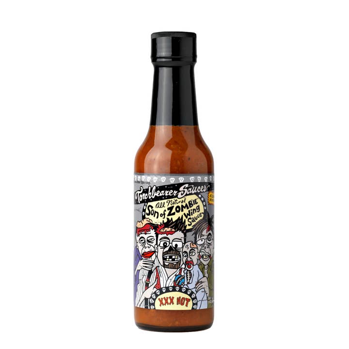 Fils de Zombie | Bouteille de 5oz | Doux, Fumé, Épicé | Chaleur 6/10 pour la vente par TorchBearer Sauces