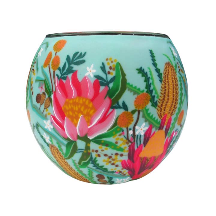 Diesel & Dutch – wholesale Tea light candles – Bushland Botanical Tealight Candle Holder1