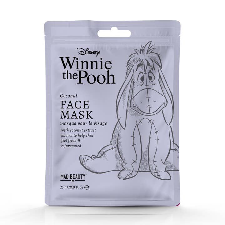 Mad Beauty USA LLC - Wholesale Skincare Face Mask - Mad Beauty Disney Winnie The Pooh Eeyore Sheet Mask0