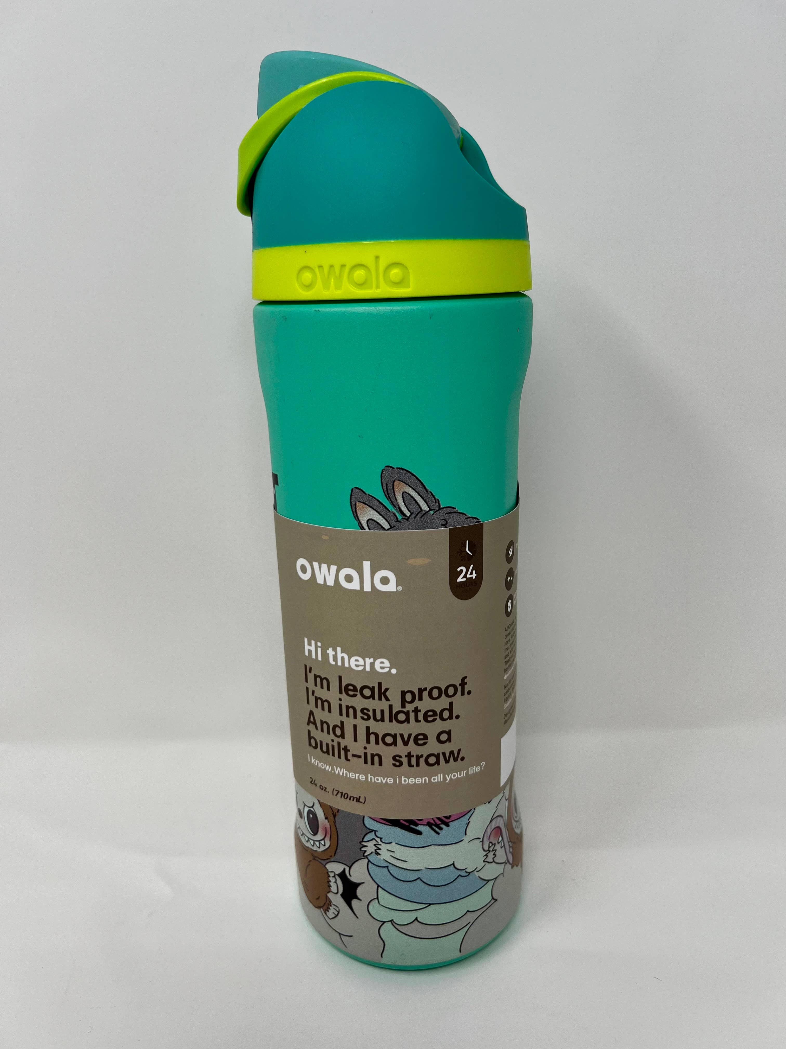 Gumdrop Garden - Wholesale Water Bottle - Labubu Printed Owala Bottle – Exciting Macaron Design4