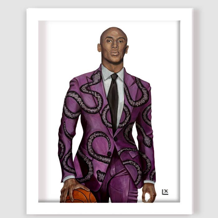 LX Artworks - Wholesale Art Print - Black Mamba (Kobe Bryant) Paper Print5