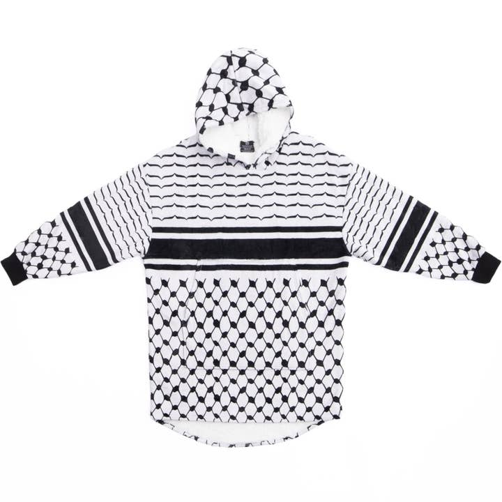Wear The Peace - Wholesale Hoodie - Unisex - Kufiya Blanket Hoodie