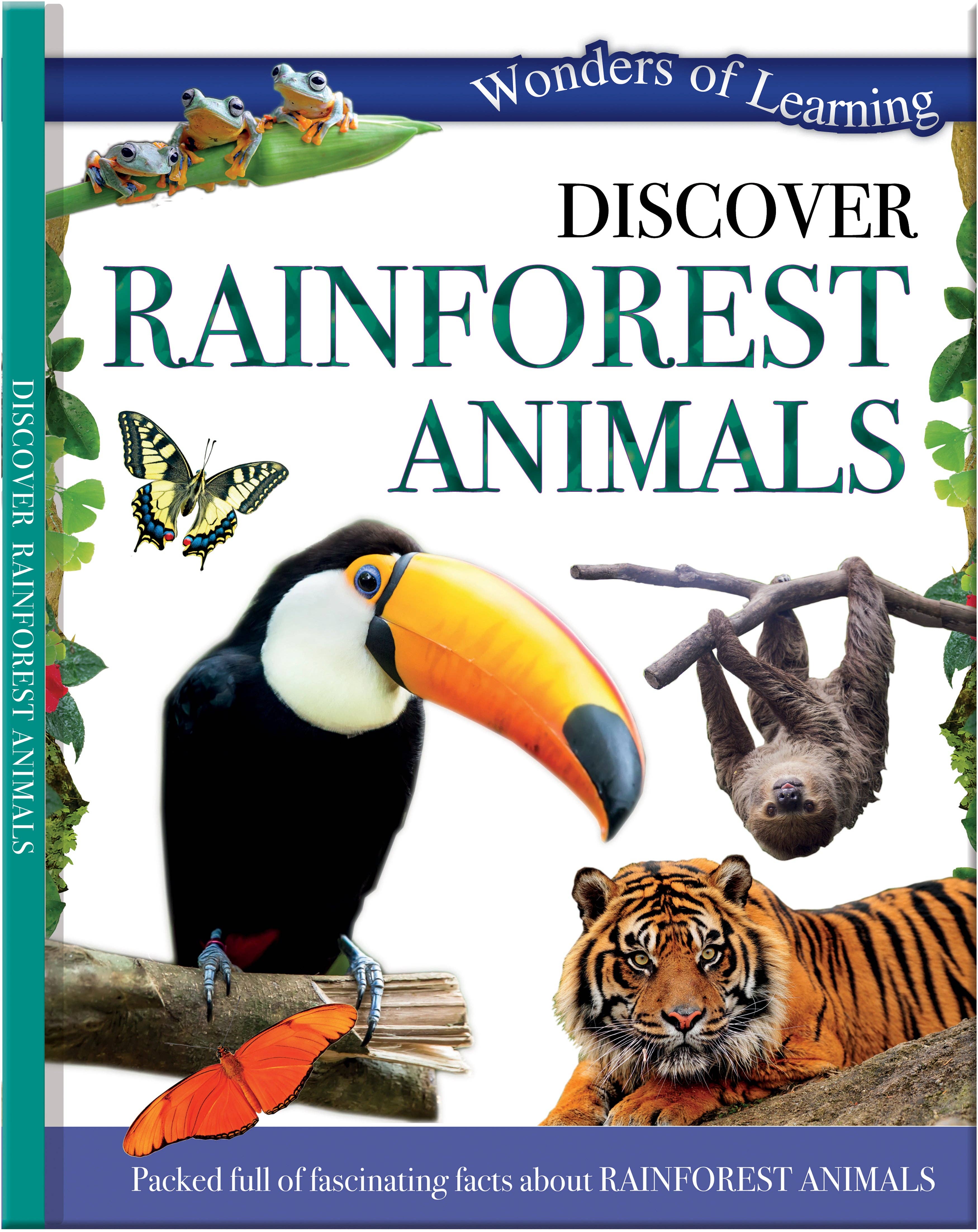 Robert Frederick Ltd - Wholesale Reference - Discover Rainforest Animals - Children's Reference Book0