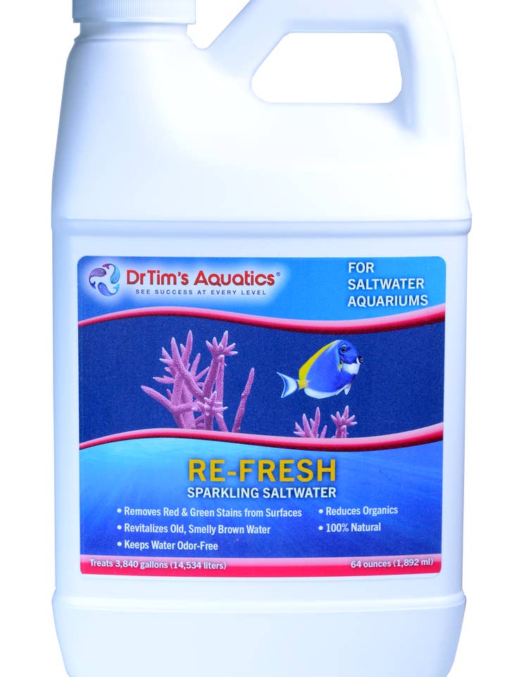 Re-Fresh d'eau salée (14 535 L) pour la vente par DrTim's Aquatics