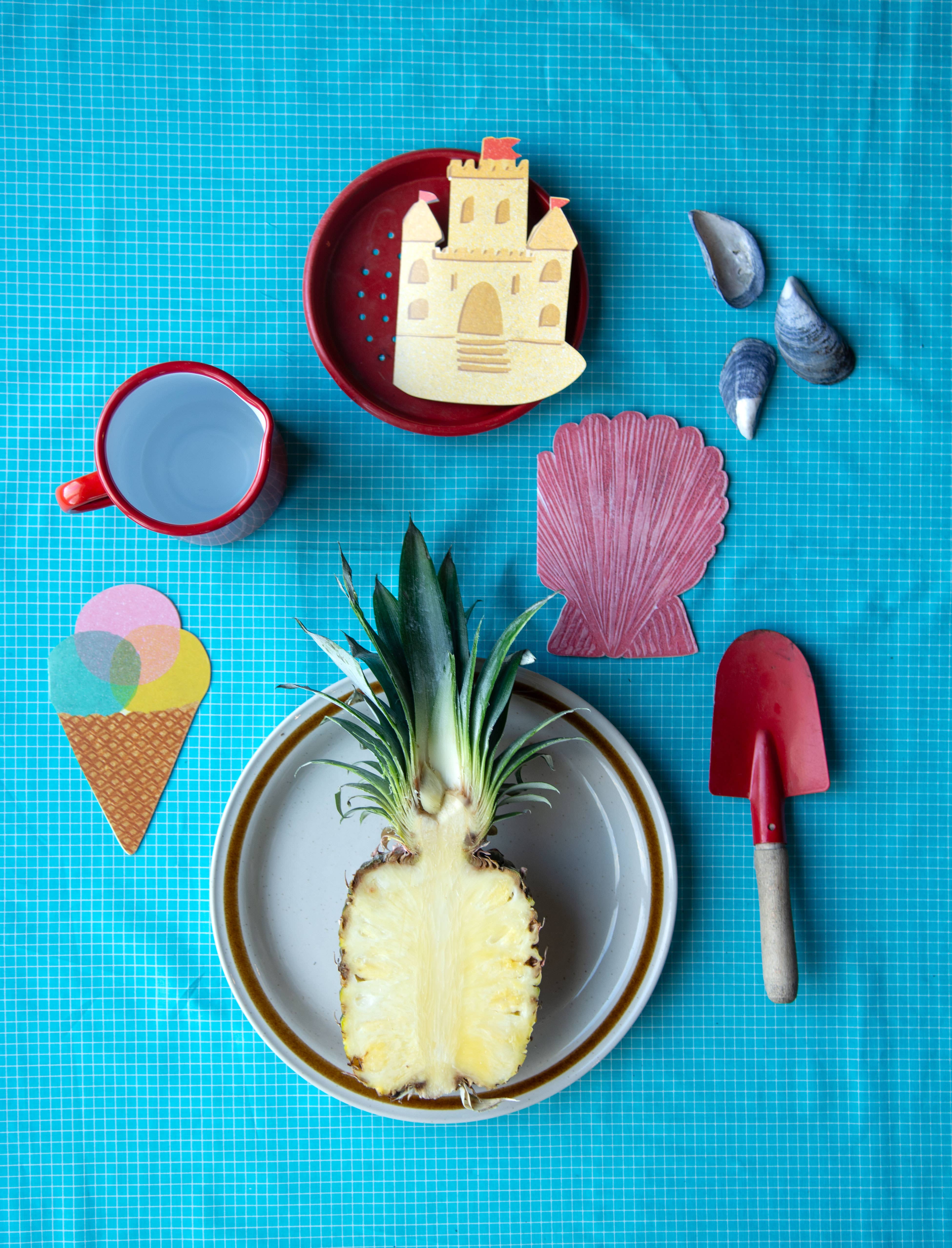 Isatopia - Vente Assortiments de papeterie/cartes - Mini-cartes de crème glacée - Boîte de 62