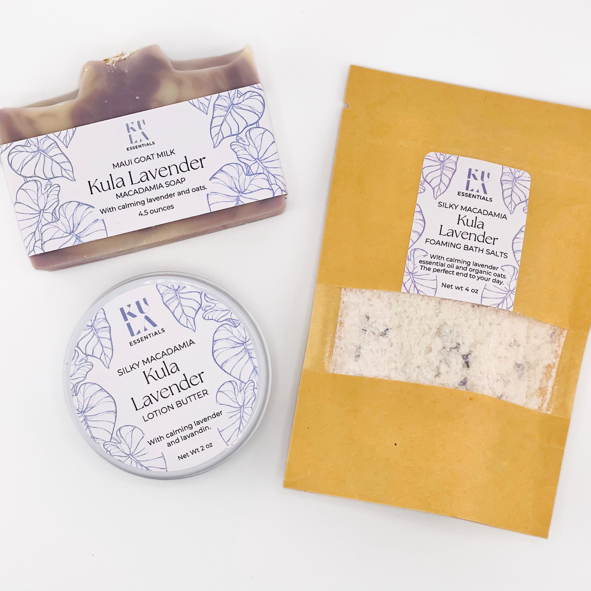 Kula Essentials - Wholesale Bar Soap - Maui Goat Milk Macadamia Soap - Kula Lavender2