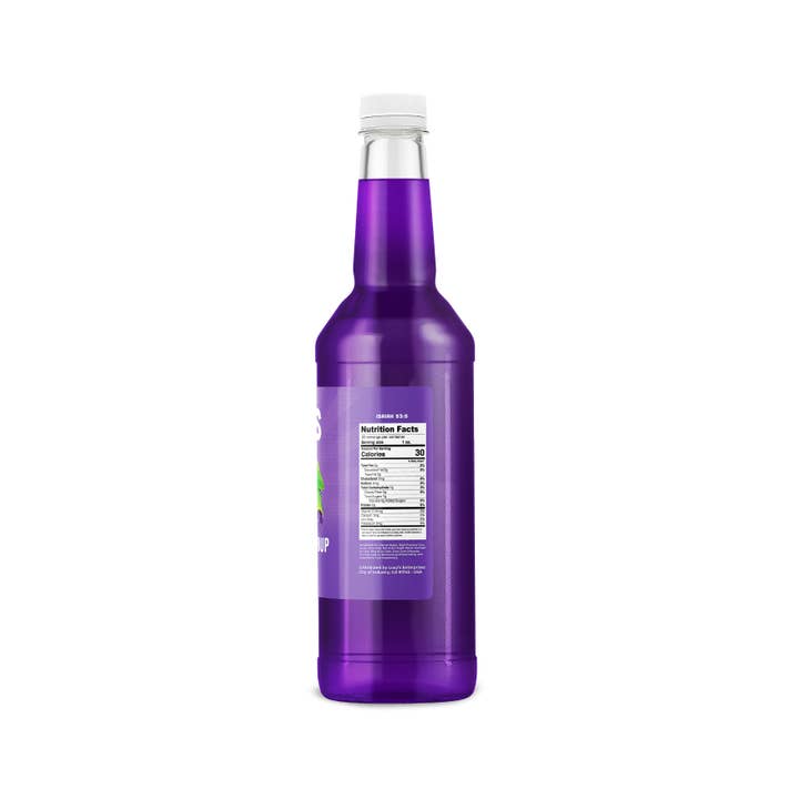 Lucy's - Wholesale Flavored Syrup - Grape Snow Cone Syrup - 32oz