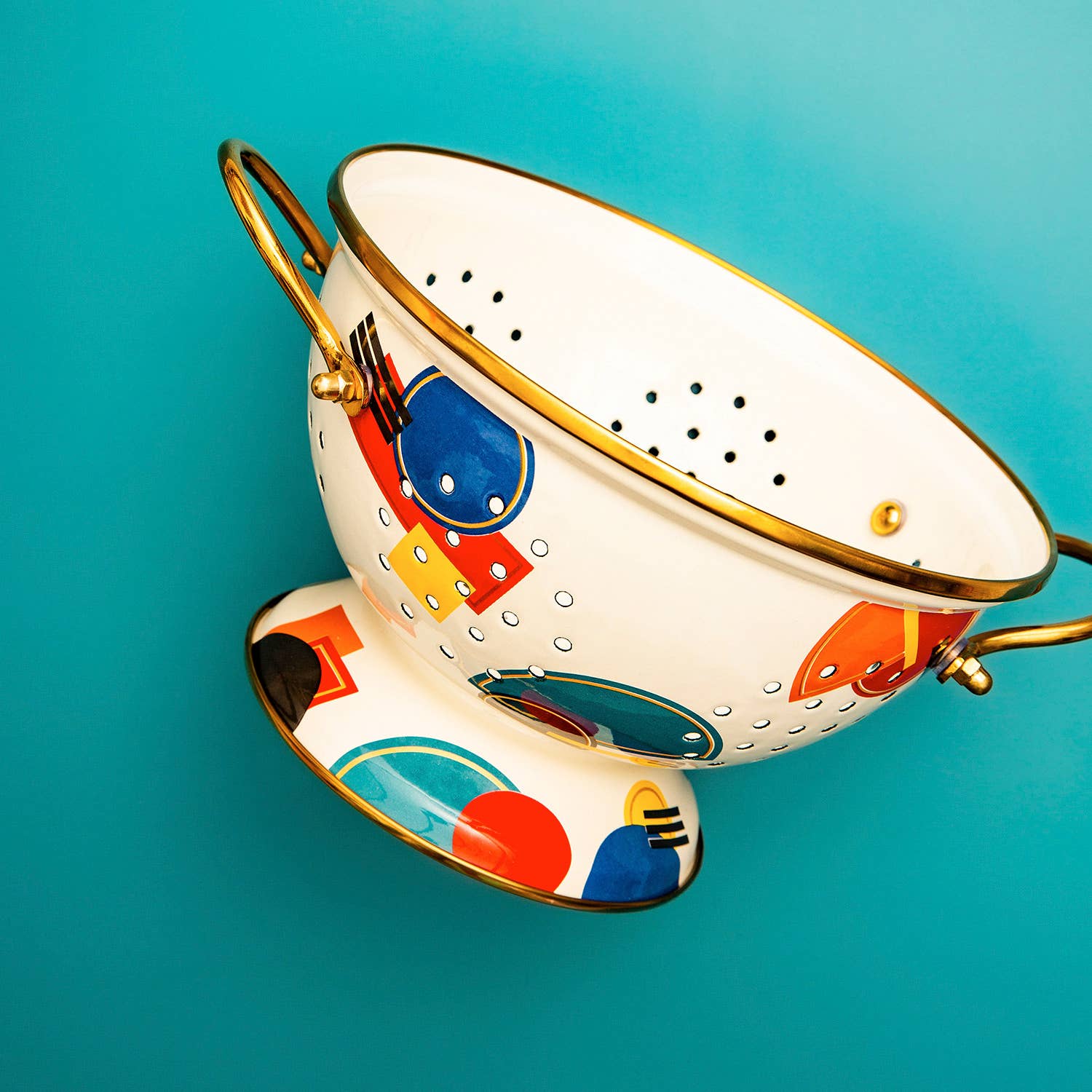 Darling Spring - Vendita all'ingrosso Scolapasta - Scolapasta smaltato Bauhaus7