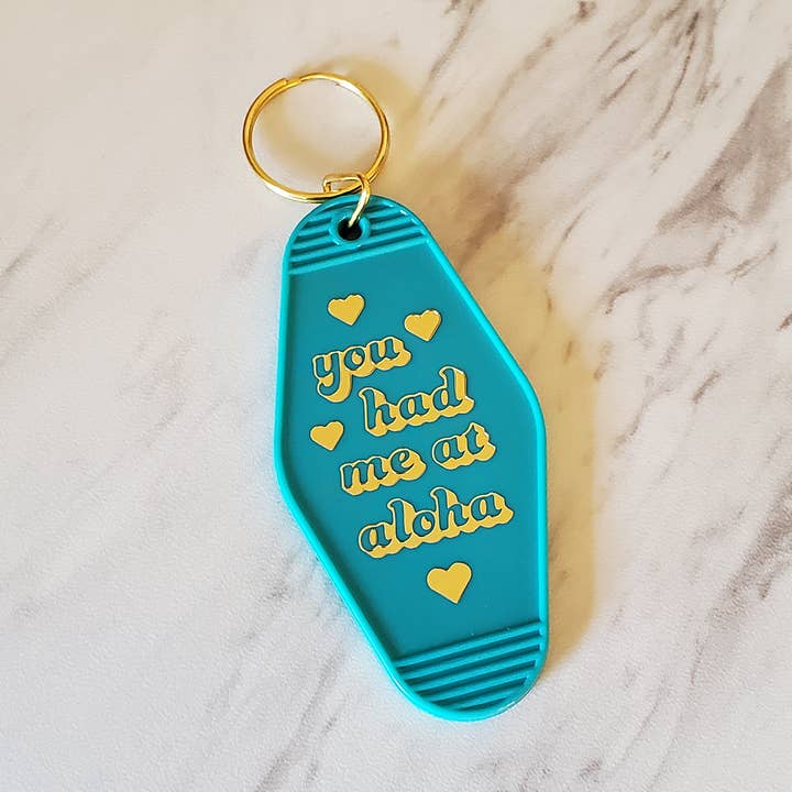Tu m'as eu chez Aloha Motel Keychain pour la vente par Aloha Lovely
