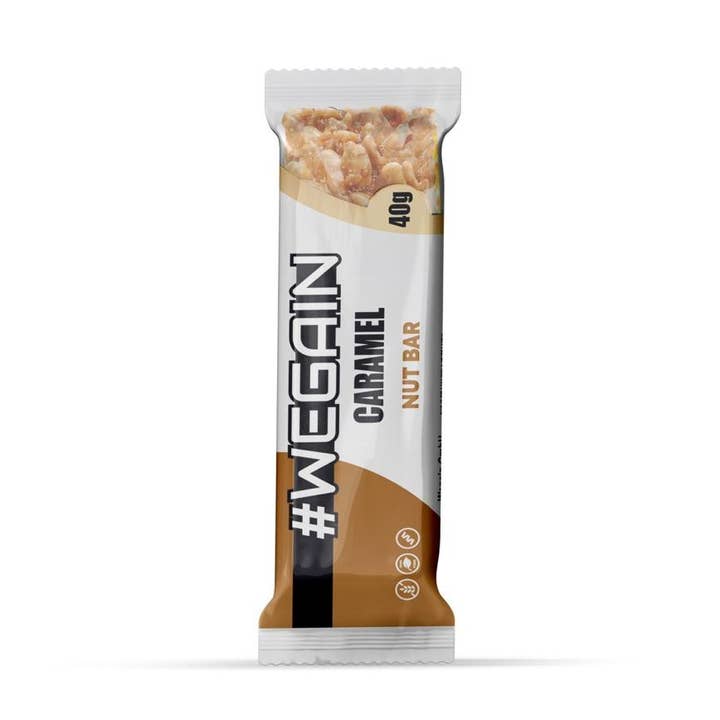 #WEGAIN Barretta Nocciola Caramello per la vendita all'ingrosso da parte di #WEGAIN SPORTSDRINK