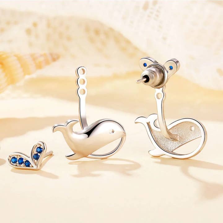 Boucles d'oreilles baleine pour la vente par WonderSpark
