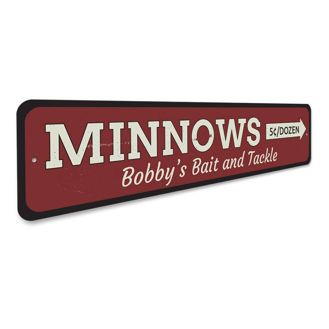 Lizton Sign Shop, Inc – wholesale Skylt – Minnows Skylt2