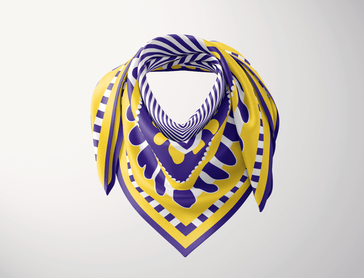 CB Grey - Wholesale Pocket Square - Men's - The Taylor Game Day Midi11