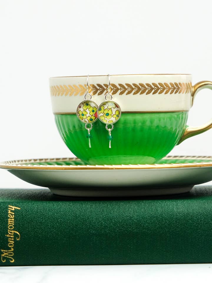 Liberty Audrey Earring (Silver) for wholesale by Cicada Design