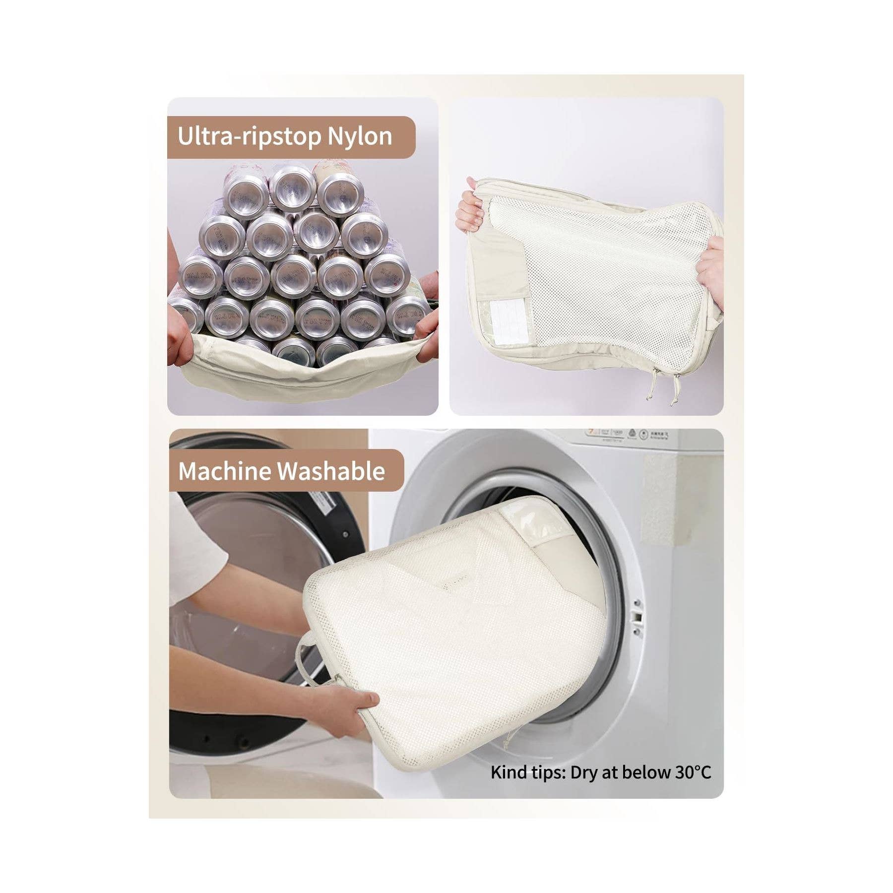 NARWEY INC - Wholesale Packing Cube - 4pcs Compression Packing Cubes, Suitcases Organiser Bag3