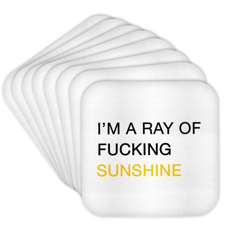 3dRose, Im A Ray Of Fucking Sunshine, Coaster and other Purchase Wholesale ray of sunshine. Free Returns & Net 60 Terms on Faire trending on Faire.