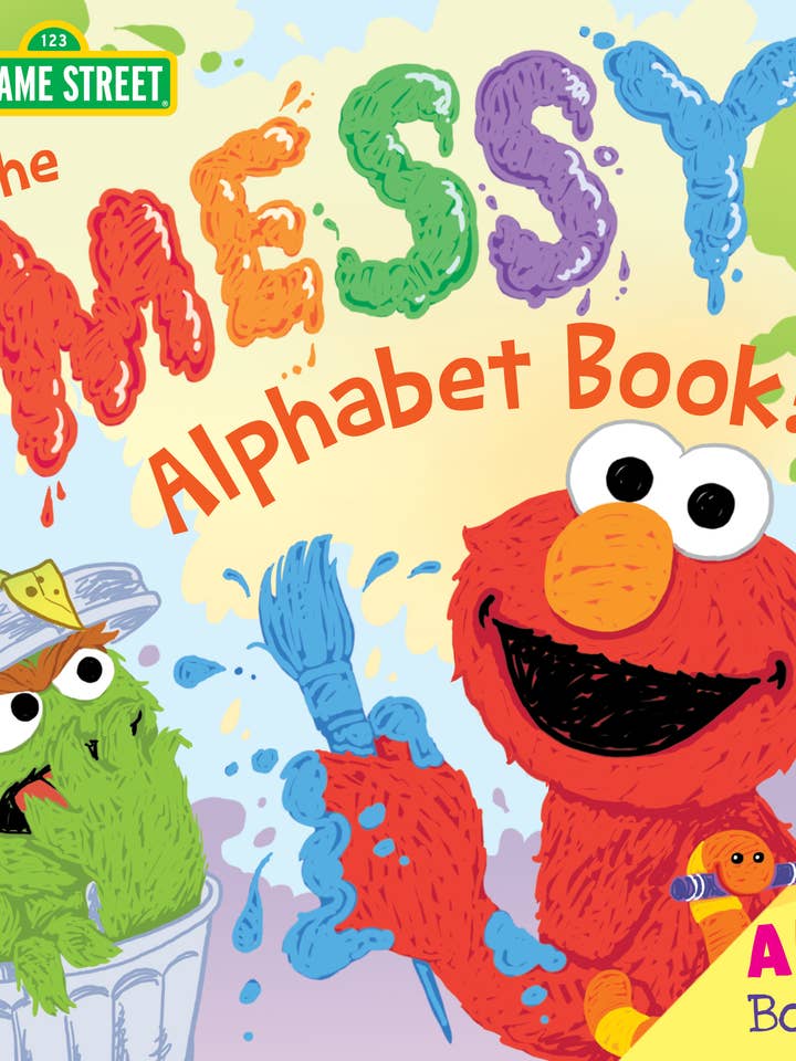 Messy Alphabet Book: A Sesame ABC Book! (HC) for wholesale by Sourcebooks