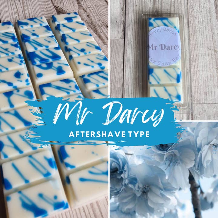 Mr Darcy Handgjord i Yorkshire Sojavaxsmältning för wholesale av Berry Cocoa Handmade Wax Melts