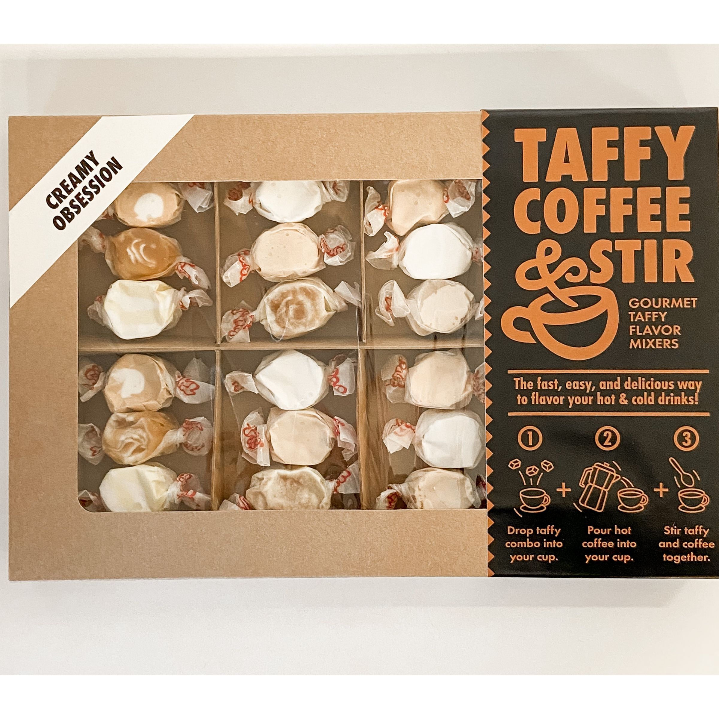 Taffy2you - Wholesale Taffy - Taffy, Coffee, & Stir - Variety Coffee Flavors Maker19