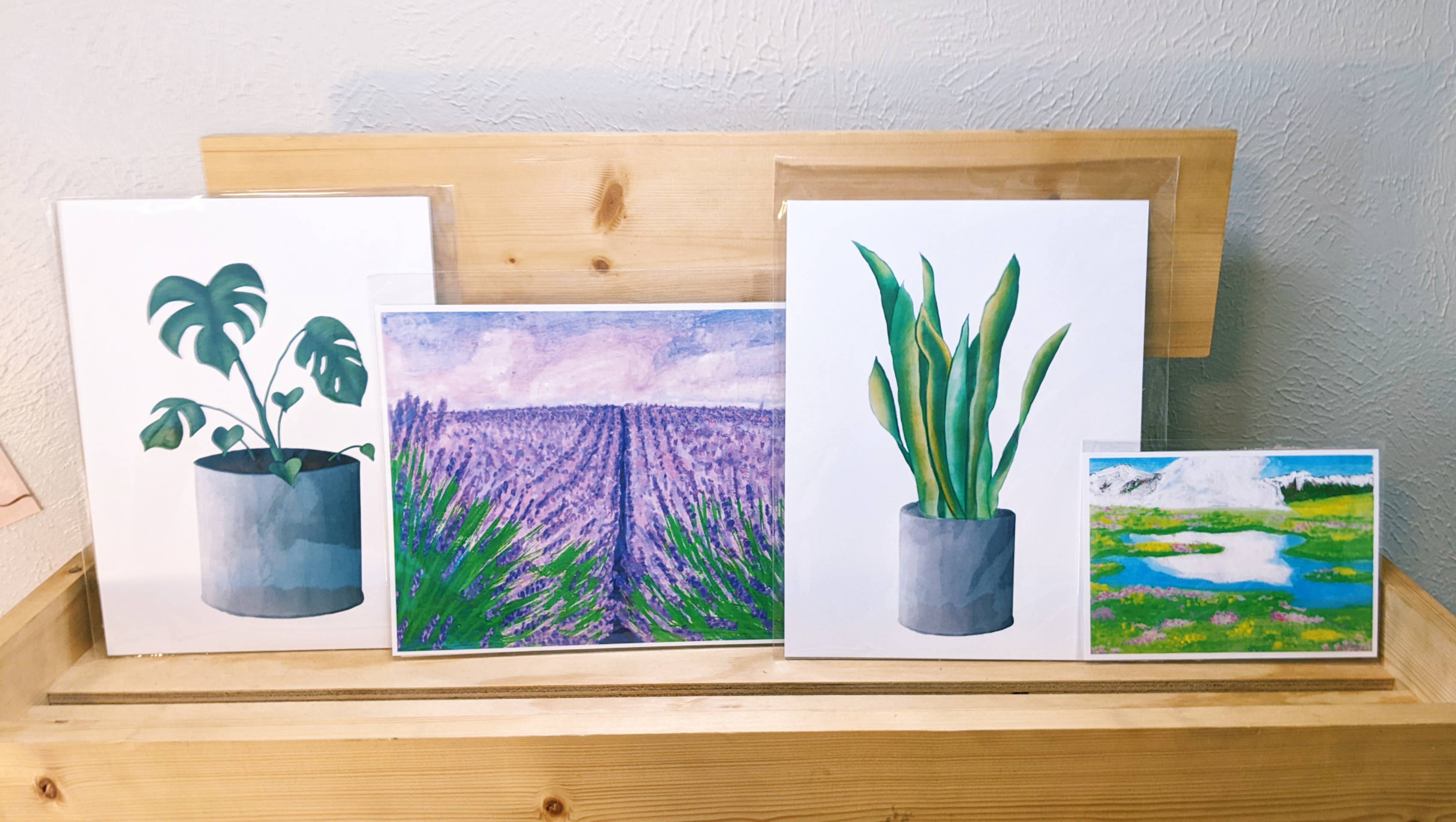 Taylor Stonebarger Creations - Wholesale Art Print - Monstera 8.5x11in. Print4