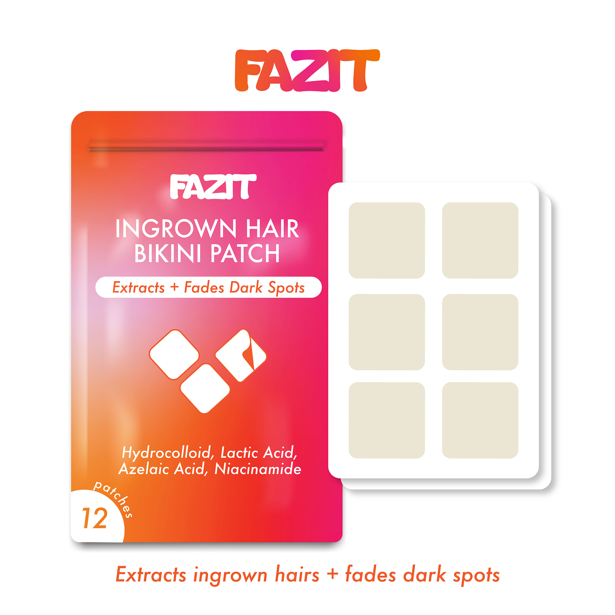 Fazit - Wholesale Razor Burn Soother - Fazit Ingrown Hair Bikini Patch - Hair Remover For Women Private Area5