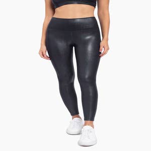 Wholesale Womens High Waist Scrunch Butt PU Faux Leather Leggings - Ca –  S&G Apparel