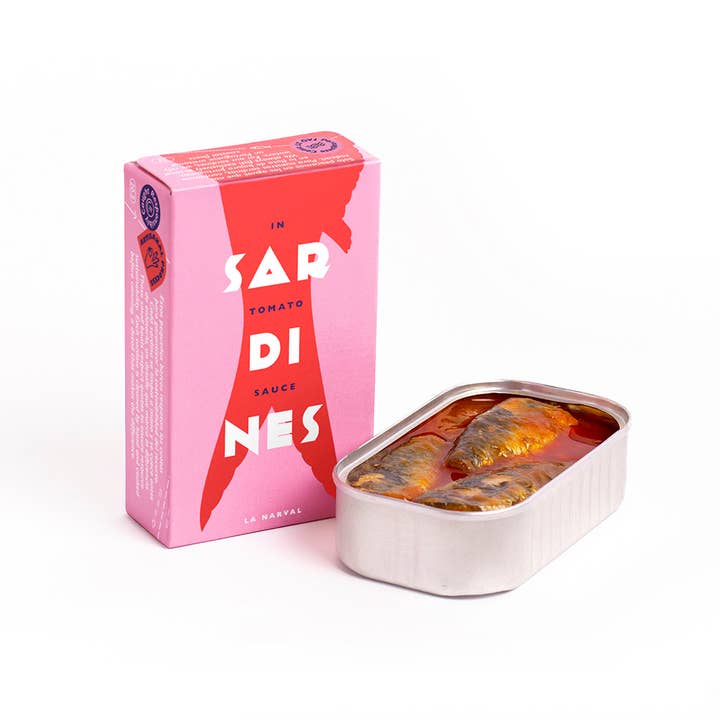 Sardines in Tomato sauce. 3/5 pieces for wholesale by La Narval