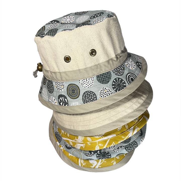 DCP Designs - Wholesale Bucket Hat - Women's - The Boaters Bucket for Beach and all sun loving escapades.3