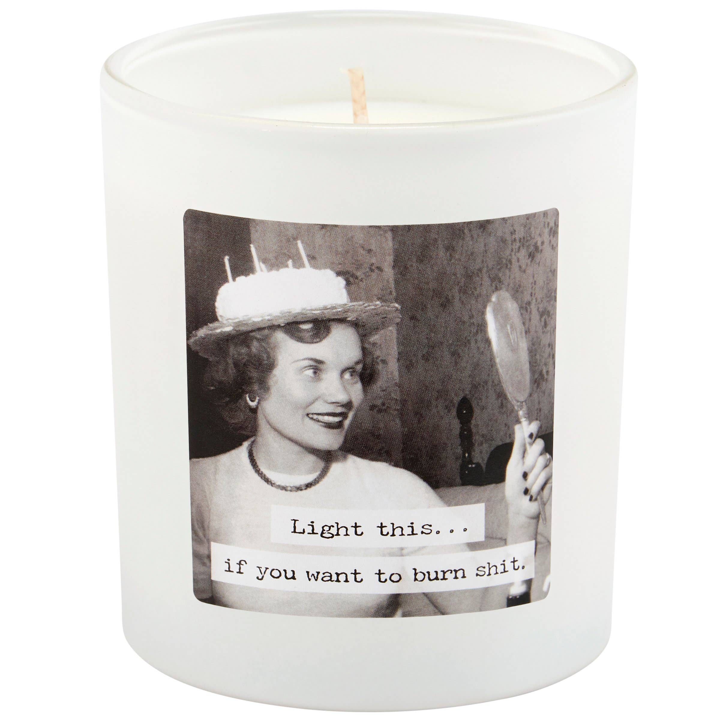 Primitives by Kathy - Wholesale Jar/Filled Candle - Light This Candle1