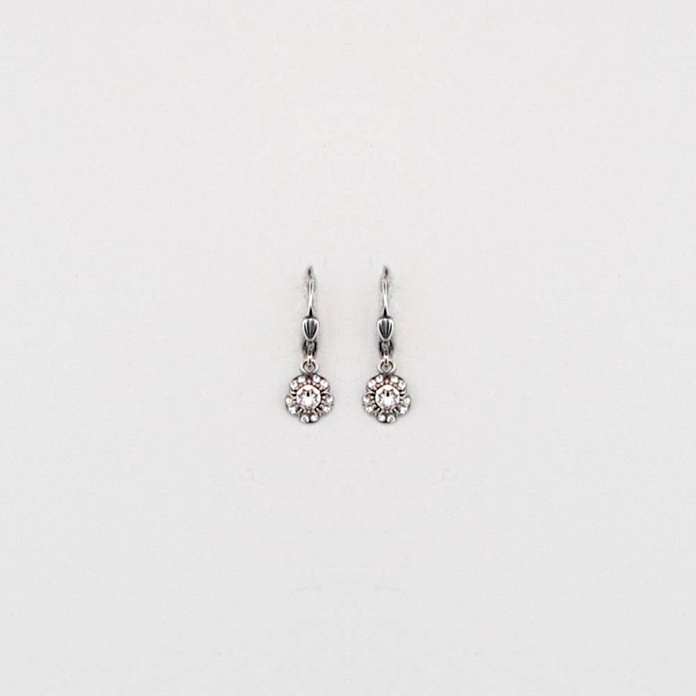 La Vie Parisienne - Vente Boucles d'oreilles pendantes - Boucle d'oreille Florabunda Argent0