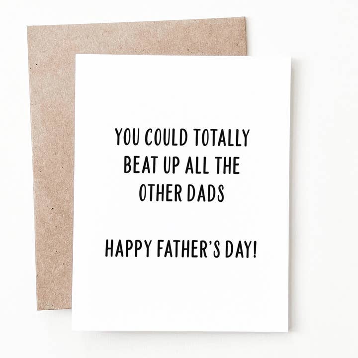 Cartão Beat Up Dia dos Pais por atacado de Nine Two Design