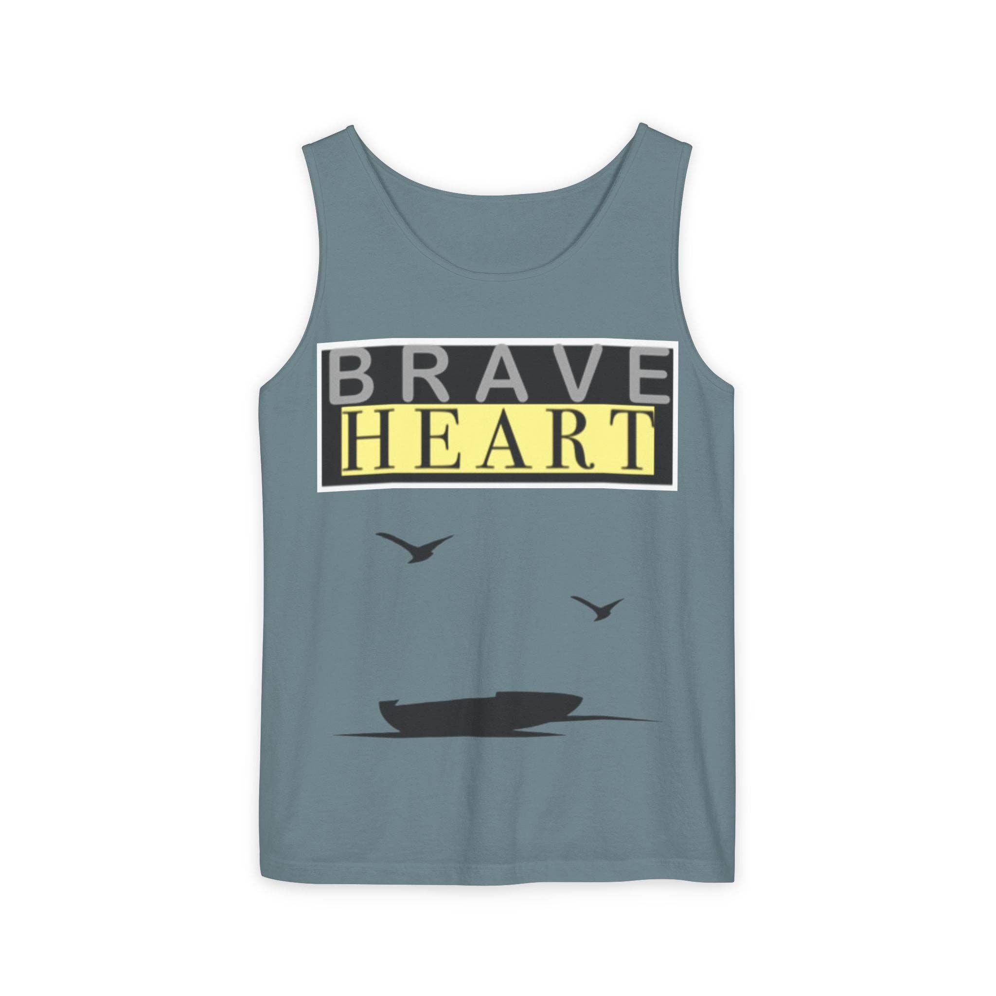 RC'nSONS - Wholesale Tank Top - Men's - Brave Heart Tank Top | Unisex Garment-Dyed Tee2