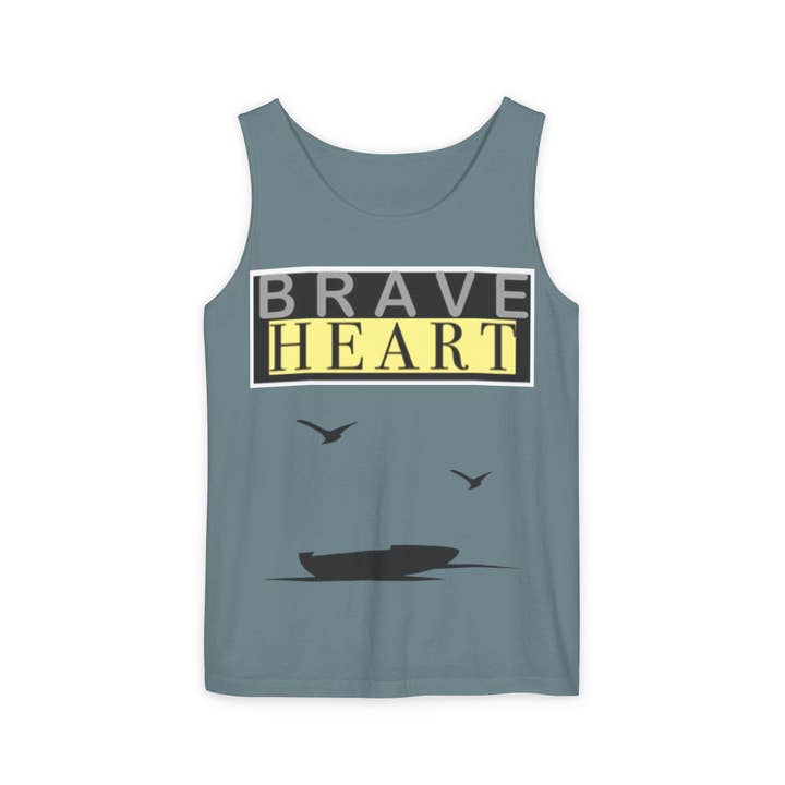 RC'nSONS - Wholesale Tank Top - Men's - Brave Heart Tank Top | Unisex Garment-Dyed Tee2