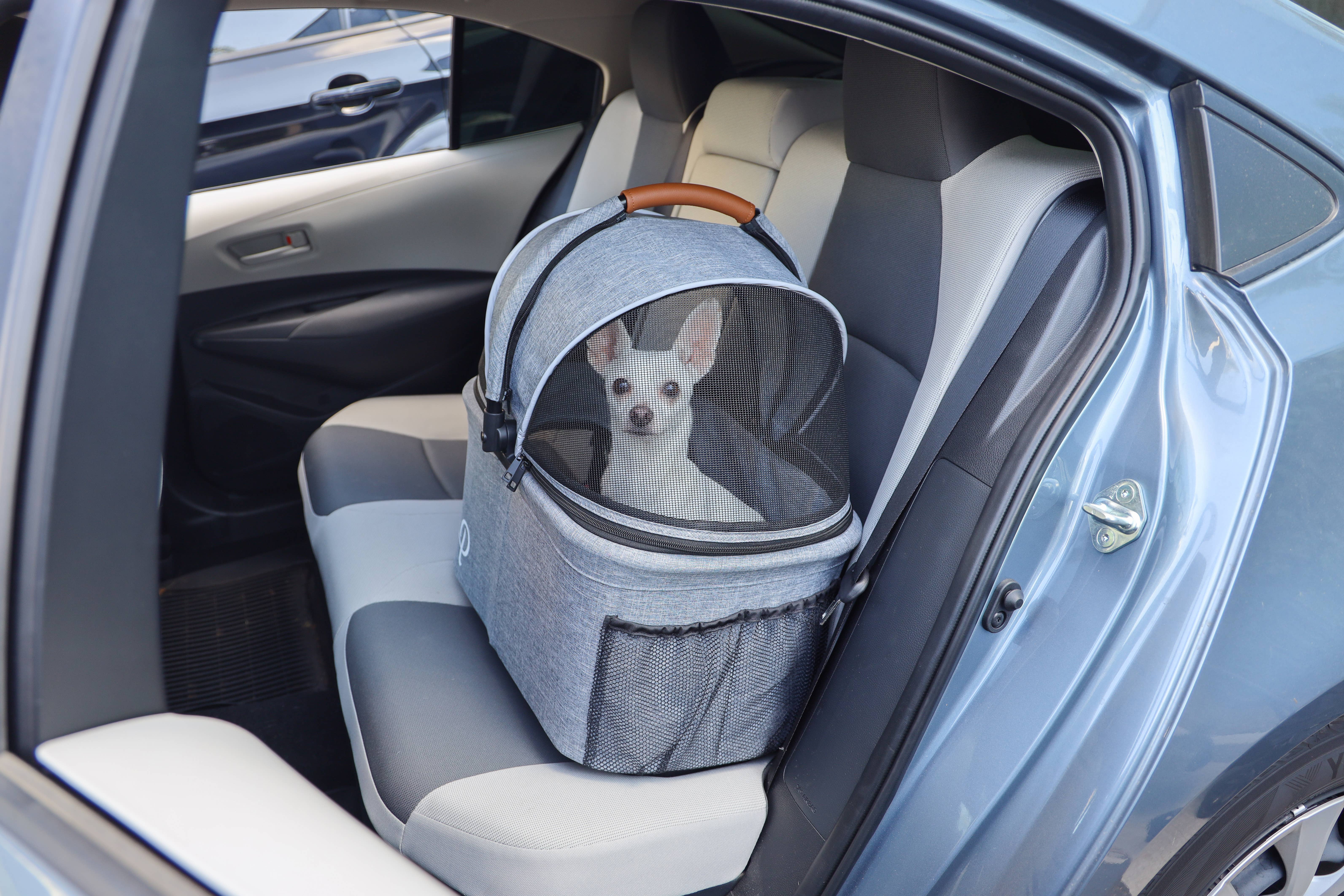 Only An Ocean Europe – wholesale Transportbur – Katt och hund – Petique 3-i-1 resesulky för husdjur med tri-fold design28