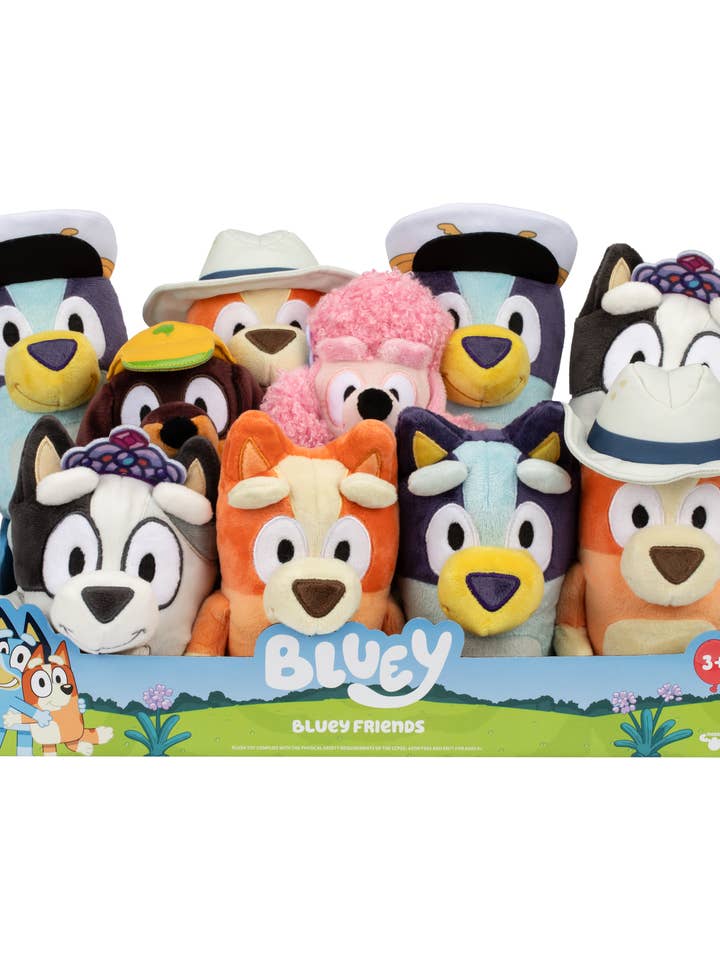 Moose Toys Bluey Friends Mini Plush and other Purchase Wholesale merry makers. Free Returns & Net 60 Terms on Faire trending on Faire.