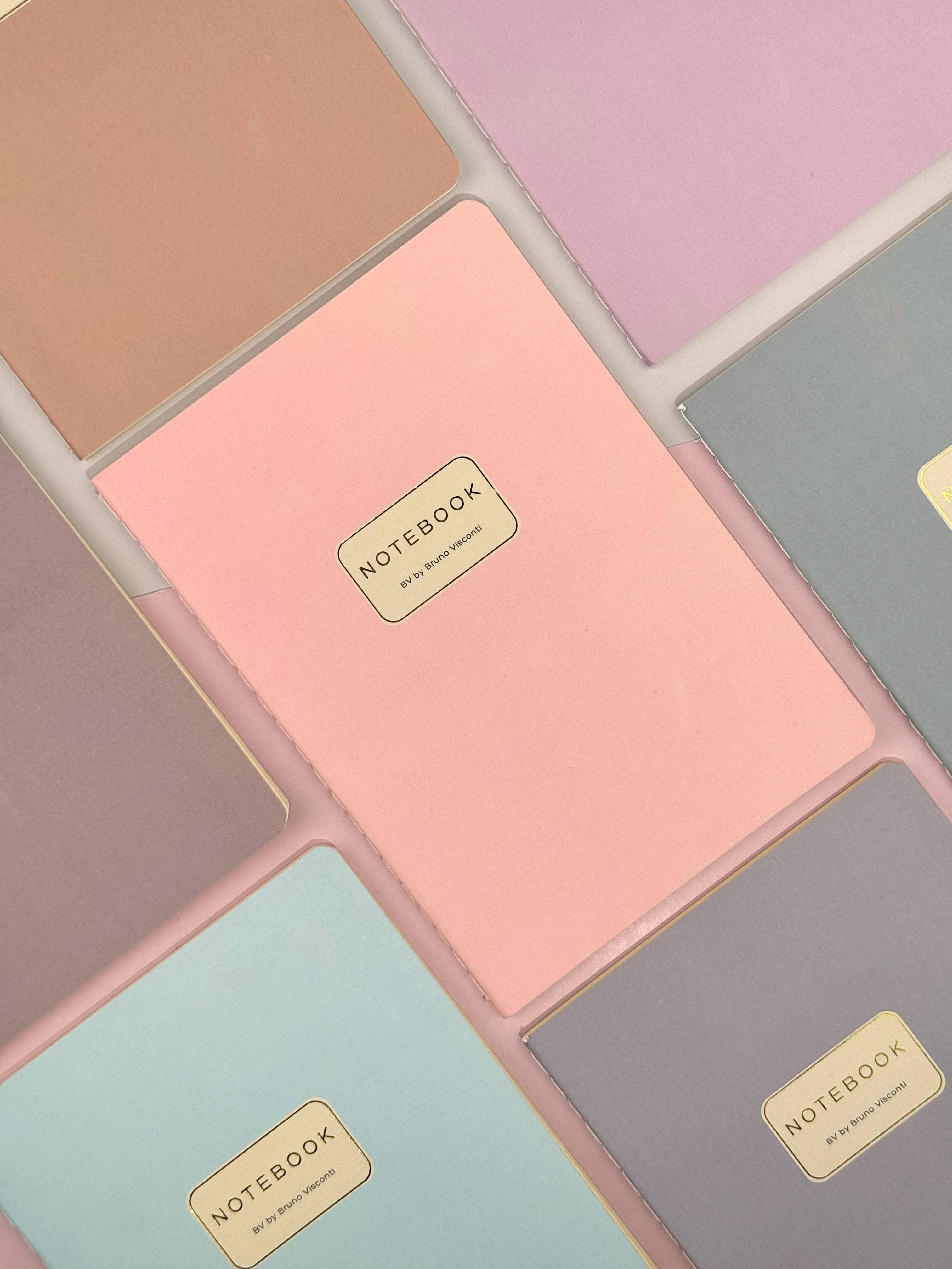 BV by Bruno Visconti - Wholesale Notebook - A5 Notebook - Solid Pink3